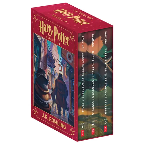 Harry Potter Paperback Box Set (Books 1-3)
