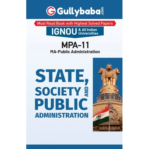 MPA-11 - State, Society and Public Administration