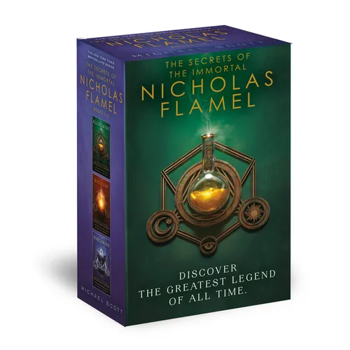 The Secrets of the Immortal Nicholas Flamel Boxed Set (3-Book)