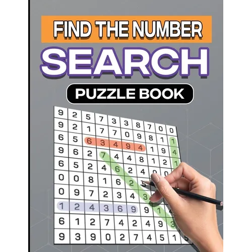 Find the Number Search Puzzle Book