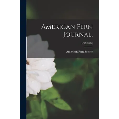 American Fern Journal.; v.92 (2002)