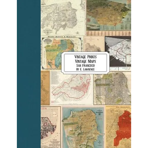 Vintage Prints: Vintage Maps: San Francisco