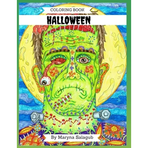 Halloween coloring book