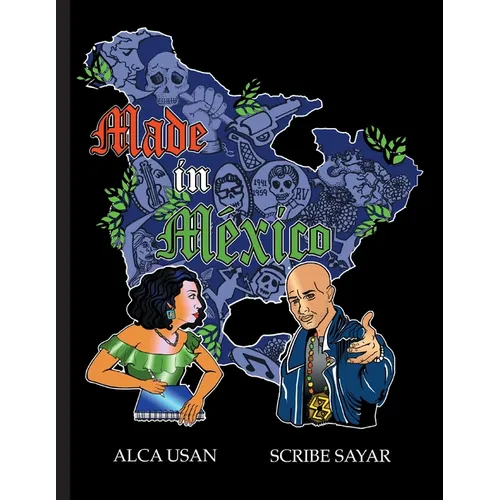 Made In Mexico Coloriing Book