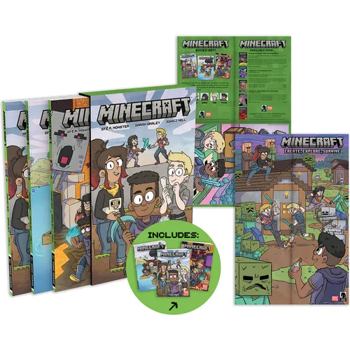 Minecraft Boxed Set (Graphic Novels)