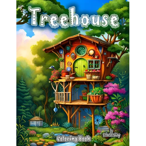 Treehouse Coloring Book