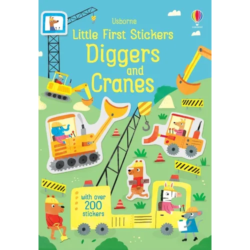 Little First Stickers Diggers and Cranes