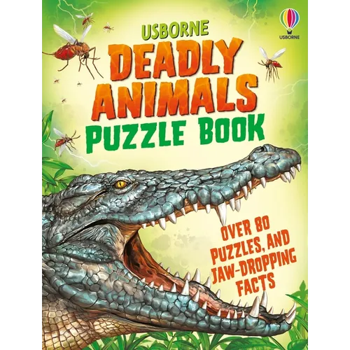 Deadly Animals Puzzle Book