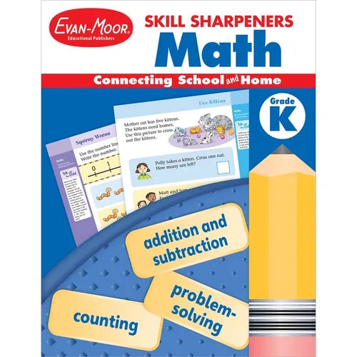 Skill Sharpeners: Math, Grade K