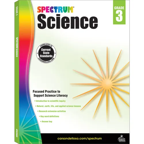 Spectrum Science, Grade 3: Volume 55
