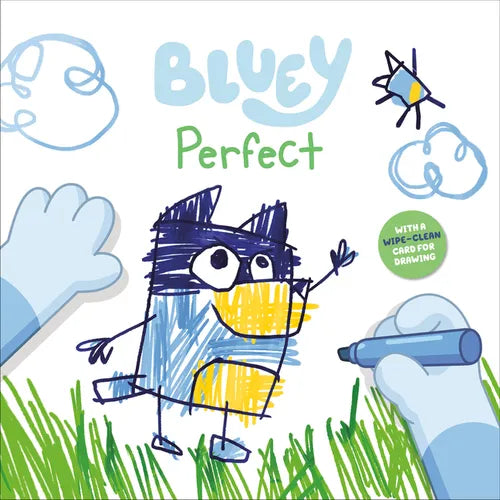 Bluey: Perfect: With a Wipe-Clean Card for Drawing