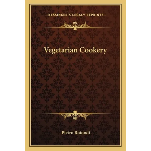 Vegetarian Cookery