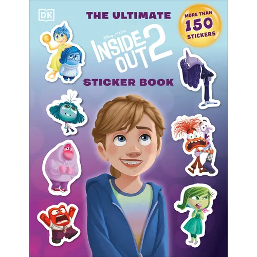 Disney Pixar Inside Out 2 Ultimate Sticker Book