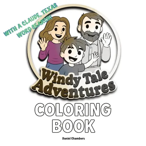 Windy Tale Adventures: Coloring Book