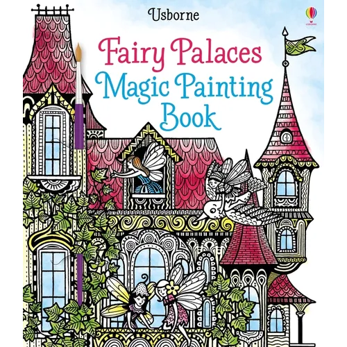 Fairy Palaces Magic Painting Book