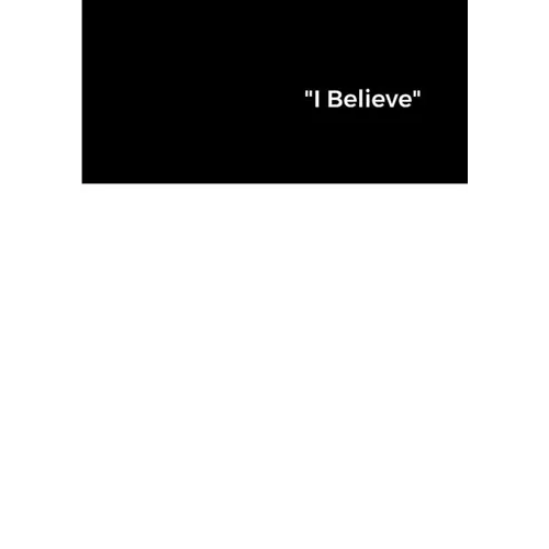 " I Believe "