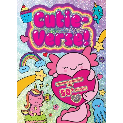 Jumbo Foil Coloring Book: Cutie-Verse