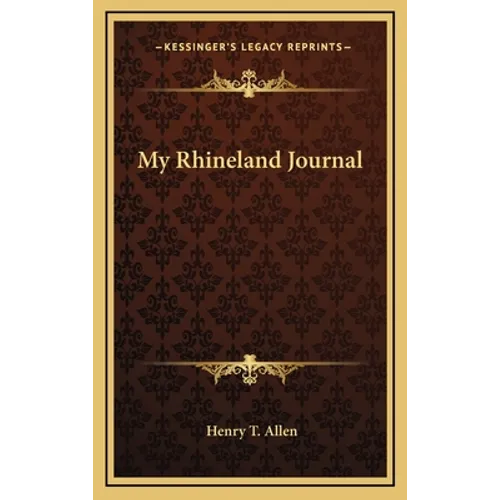 My Rhineland Journal