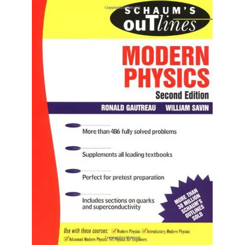 Schaum's Outline of Modern Physics