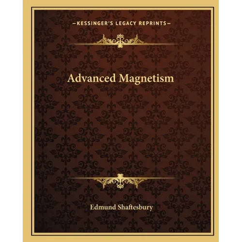 Advanced Magnetism