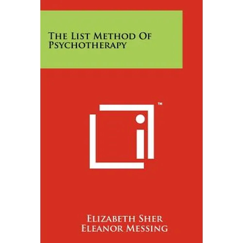The List Method of Psychotherapy