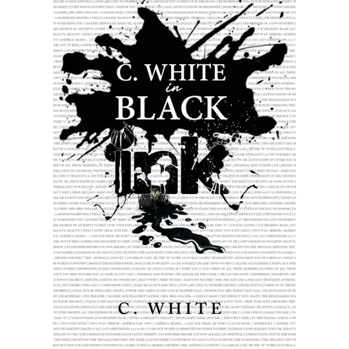C. White in Black Ink!