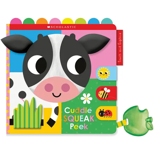 Cuddle Squeak Peek Cloth Book: Scholastic Early Learners (Touch and Explore)