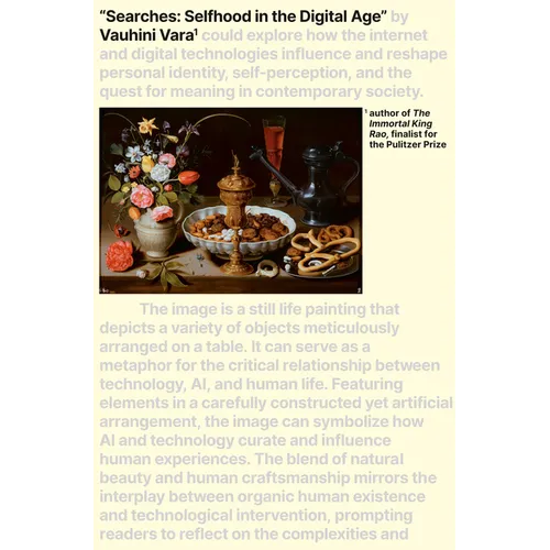 Searches: Selfhood in the Digital Age
