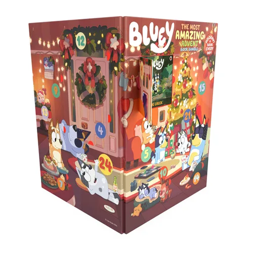 Bluey: The Most Amazing Advent Calendar Book Bundle