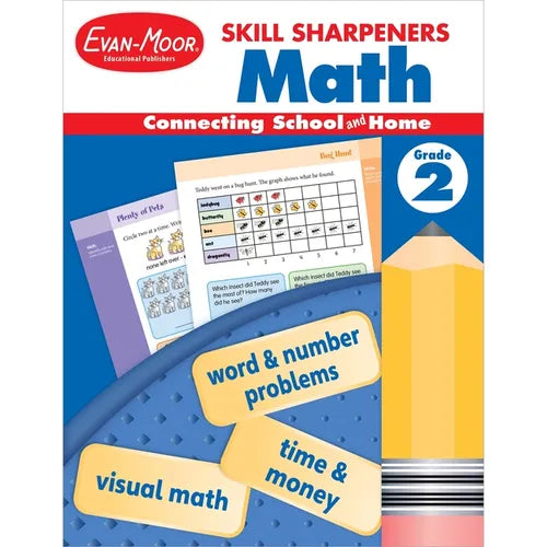 Skill Sharpeners: Math, Grade 2