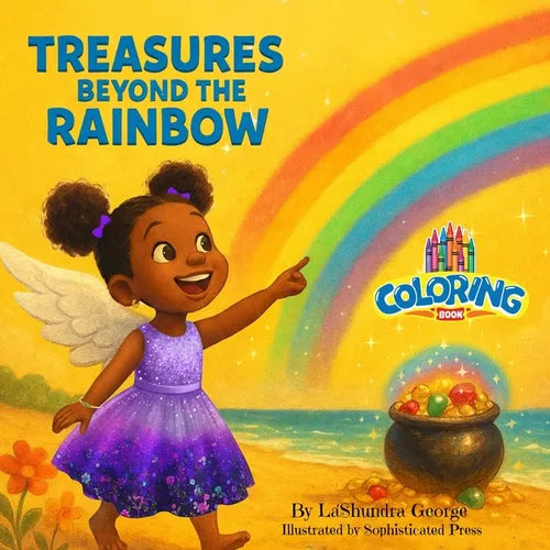 Treasures Beyond The Rainbow Coloring Book