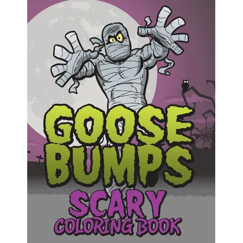 Goosebumps Scary Coloring Book