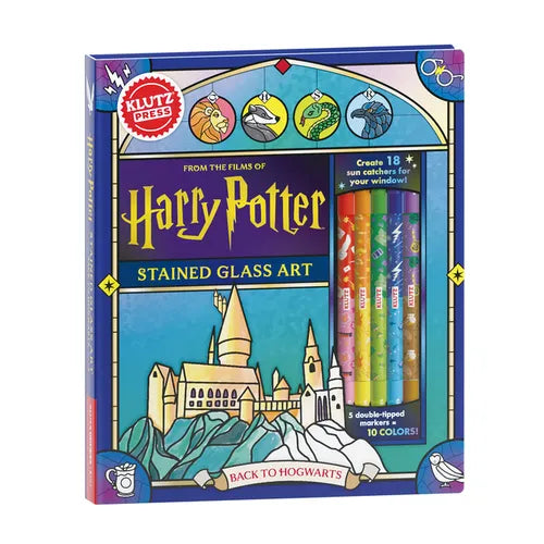 Harry Potter Stained Glass Back to Hogwarts