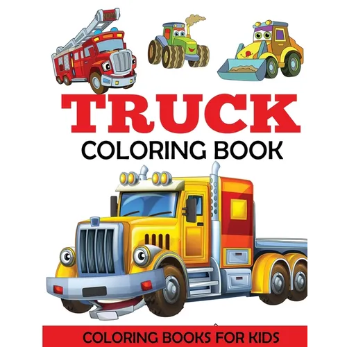 Truck Coloring Book